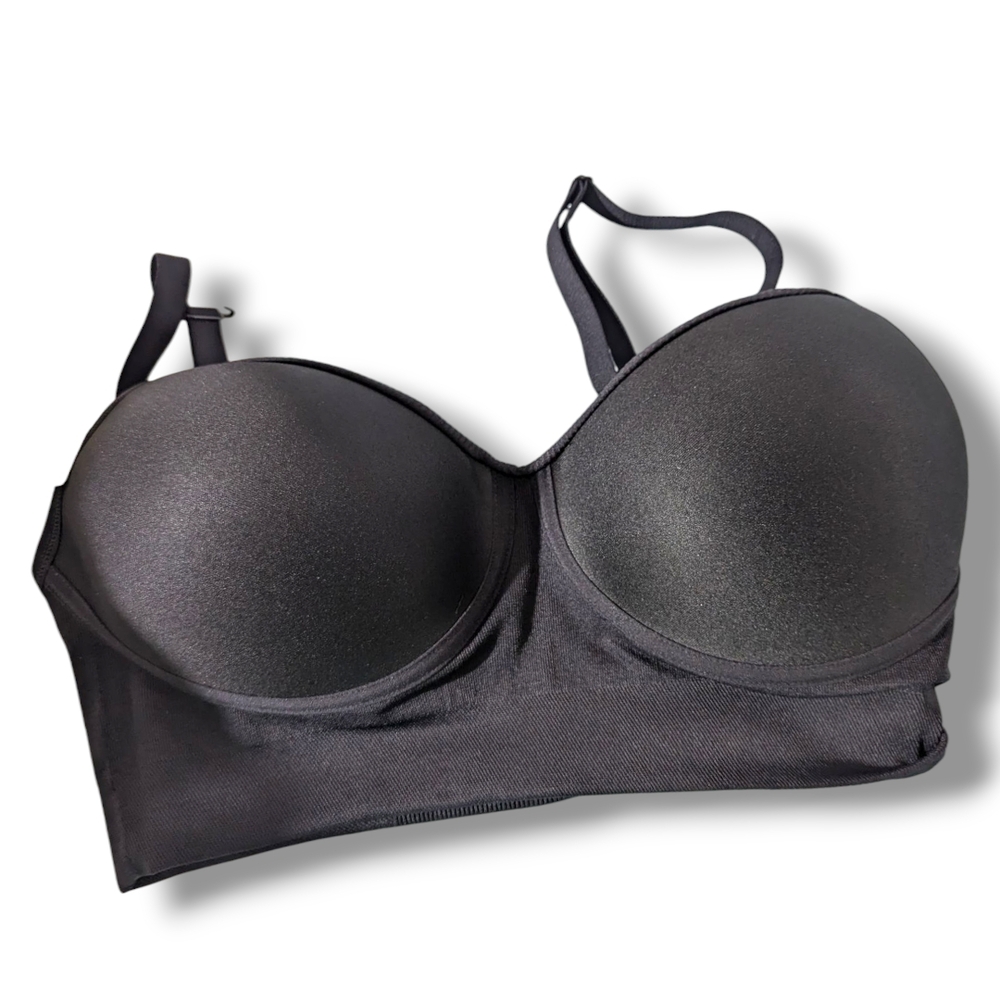 NWT LARGE All In Motion Black Seamless Bra - Picture 6 of 11